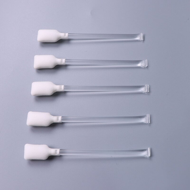 Pre-saturated Swab Factory - OEM/ODM 100% IPA Foam Double Layer Paddle PU Handle