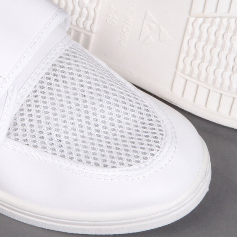 ESD Shoes Factory - Factory Manufacture Comfortable Four Hole PU PVC for Cleanroom Lab