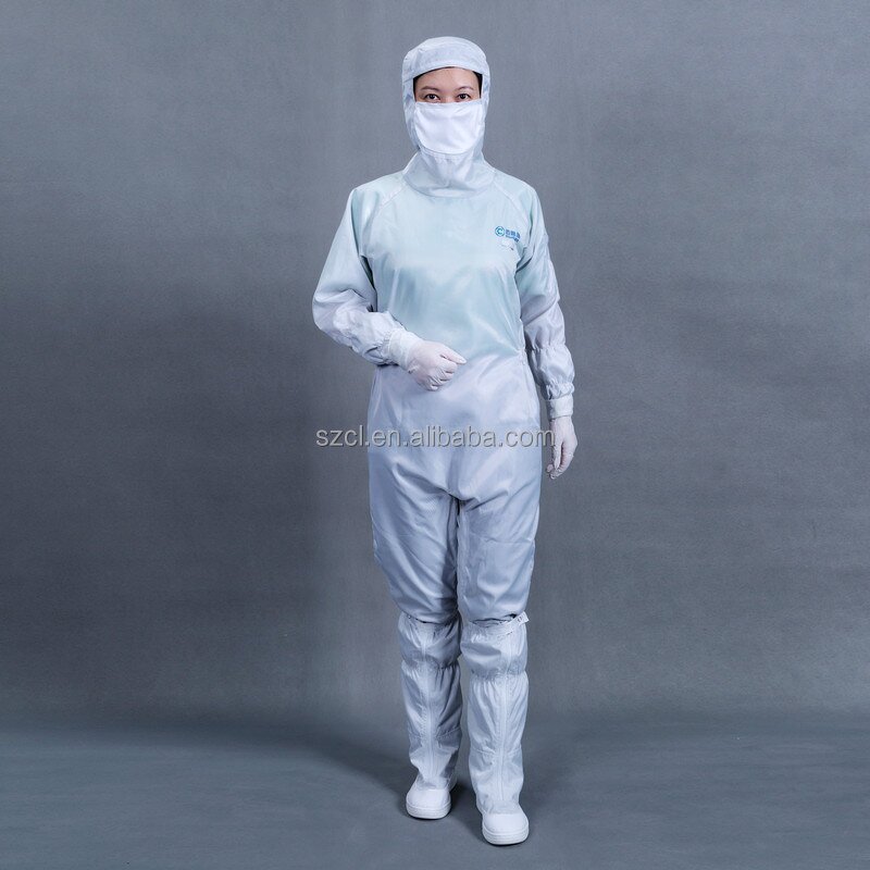 ESD Jumpsuit Factory - High Quality Washable Dust Free Anti Static with Hood