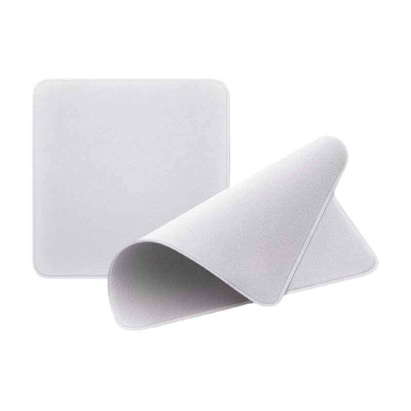 Microfiber Polishing Cloth Factory - Custom 6.3''x 6.3'' Dust-Free Silver for Safety Lens