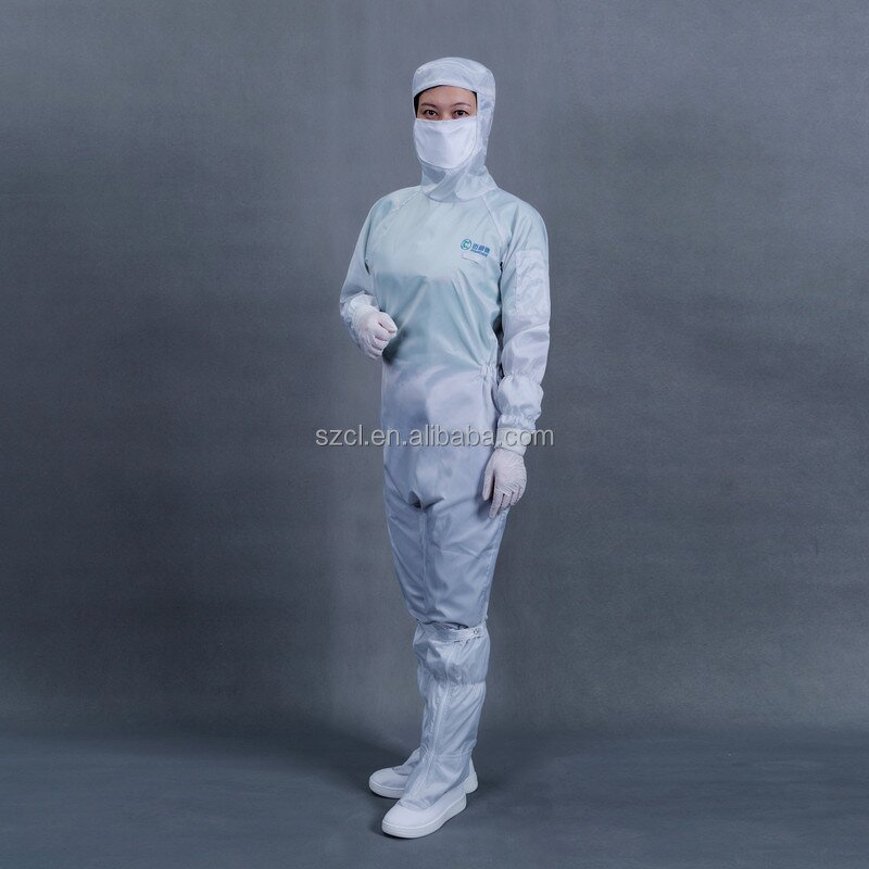 ESD Jumpsuit Factory - High Quality Washable Dust Free Anti Static with Hood
