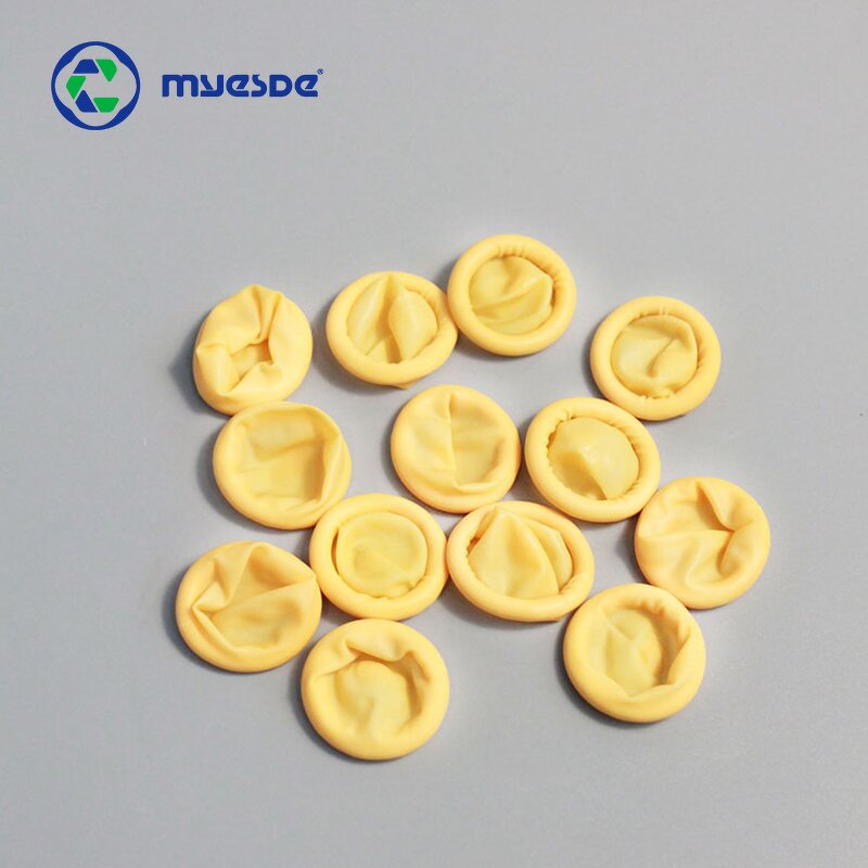 Antistatic Finger Cots Factory - Wholesale High Quality Anti-Static Yellow Latex Halogen Free