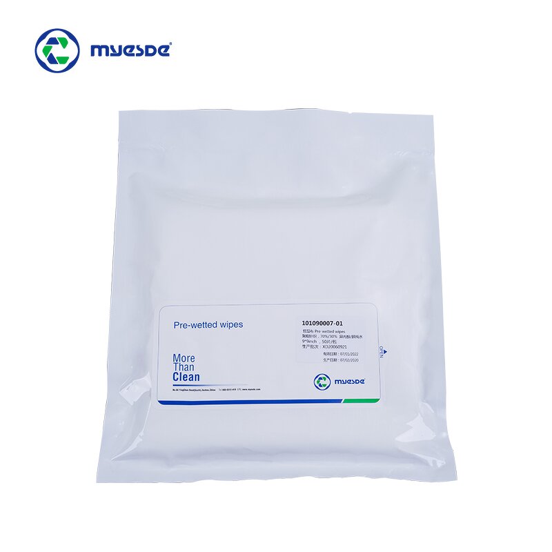 Cleaning Room Wipes Factory - OEM/ODM 70% Isopropanol Disposable Polyester Fiber