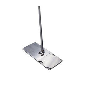 ESD Mop Factory - OEM/ODM Stainless Steel Flat Microfibre Fabric Telescopic Handle