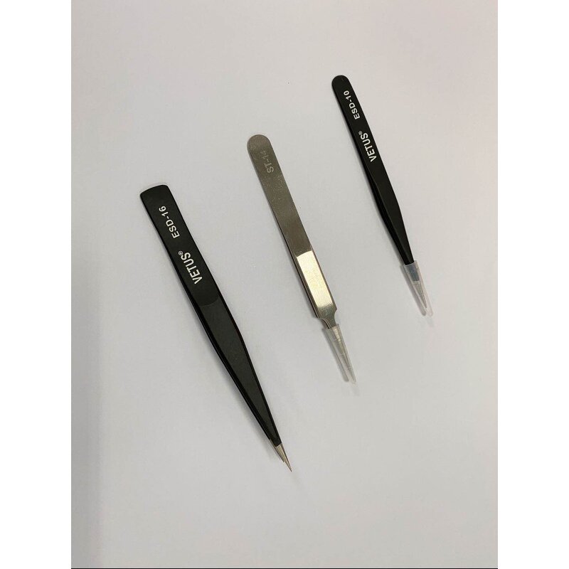 ESD Tweezers Factory - High Quality Anti-Static Pointed Stainless Steel Safe Precision