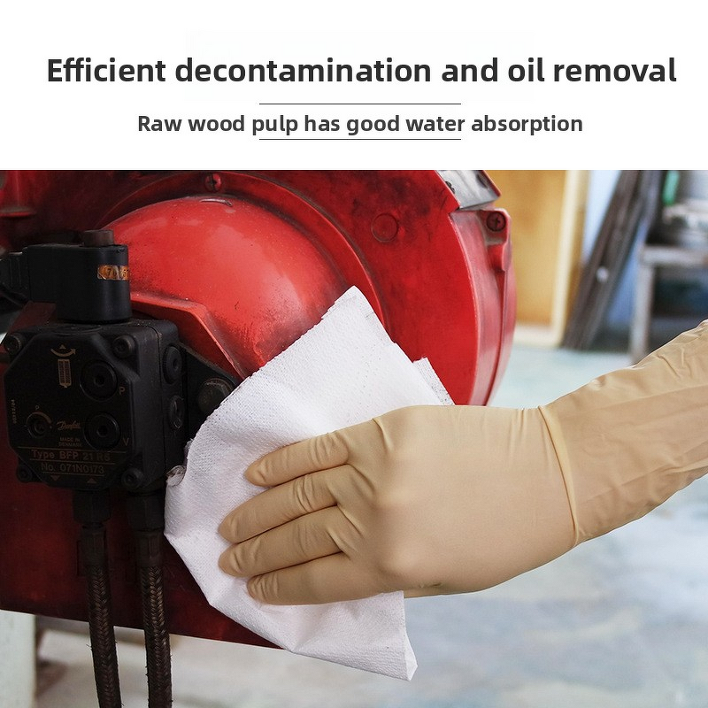 Vacuum Suction Cloth Factory - Customized Large Roll Thickened Industrial Machinery Wiping