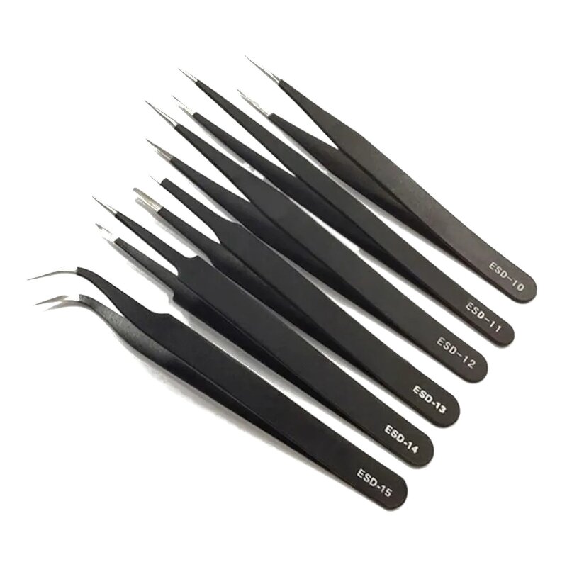 Anti-Static Tweezers Factory - Hot Sale Stainless Steel 10-Pointed Factory Suppliers'