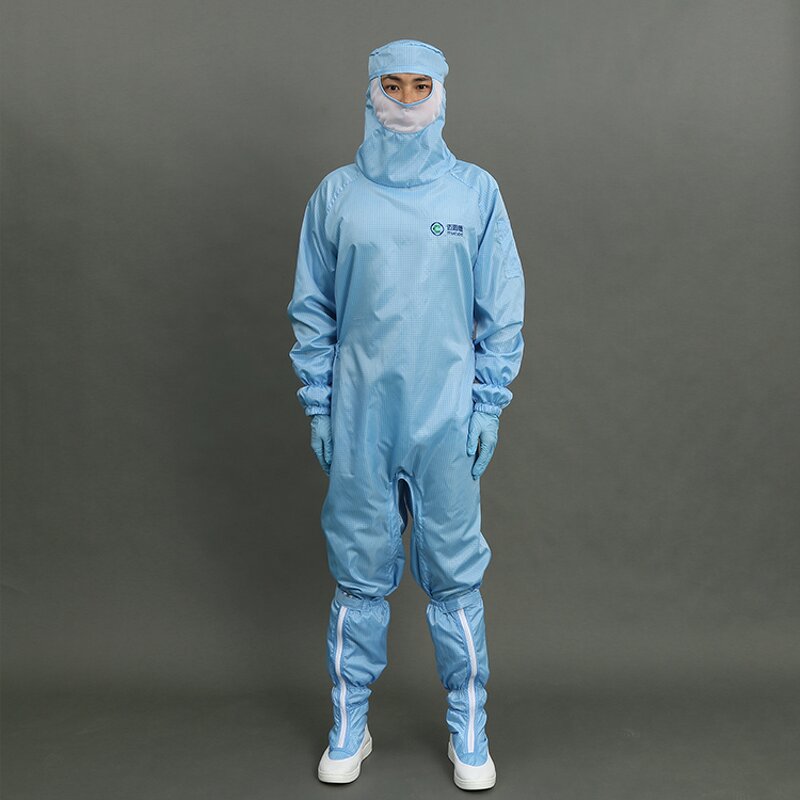 ESD Lab Coat Factory - OEM/ODM Antistatic Unisex Cleanroom Type 2 with Hood