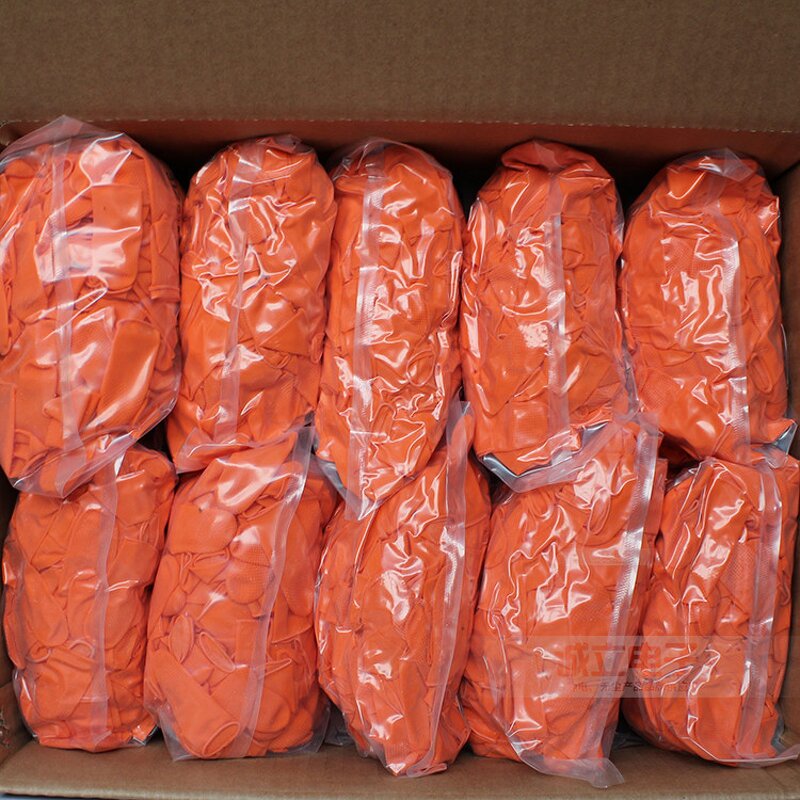 ESD Finger Cot Factory - Cleanroom Anti-Slip Orange Latex Powder-Free Anti-Static