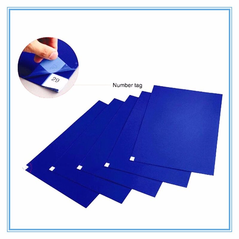 Cleanroom Floor Mat Factory - Supplier 26''*45'' Dust Sticky Mat Manufacturer