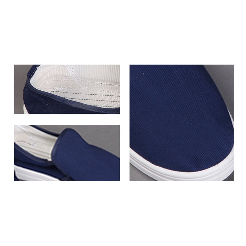 ESD Cleanroom Shoes Factory - High Quality White Blue Anti-static Pu 4 Holes