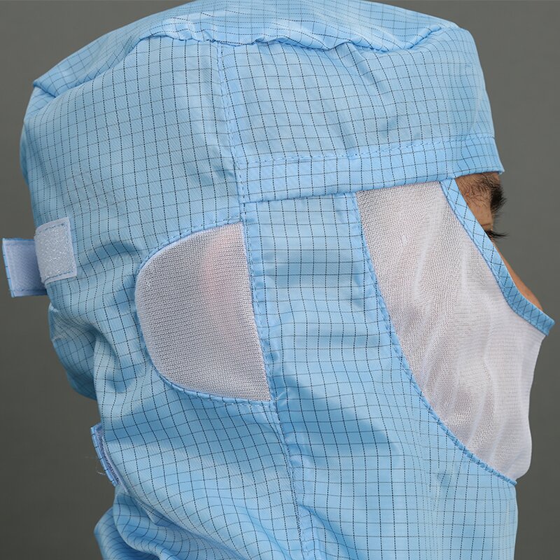 ESD Coverall Factory - OEM/ODM Class 10 Jumpsuit Comfortable Cleaning Room Ladies