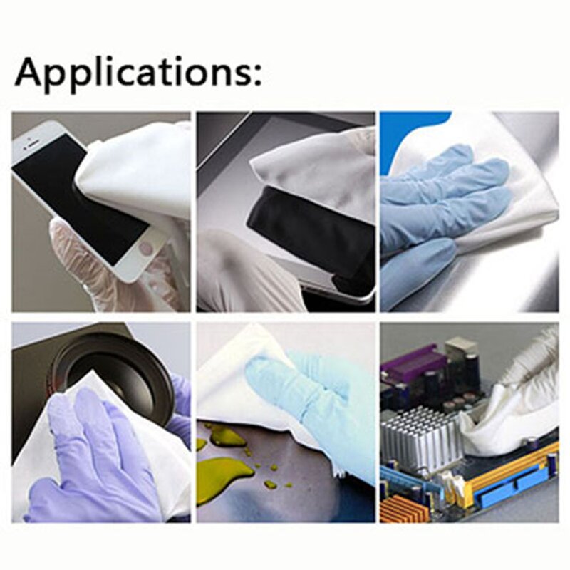 Cleanroom Wipers Factory - Manufacturer Sterile Class 100 Dust Free Polyester