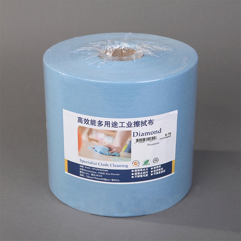 Cleanroom Wiper Roll Factory - High Quality Industrial Woodpulp Nonwoven for LCD