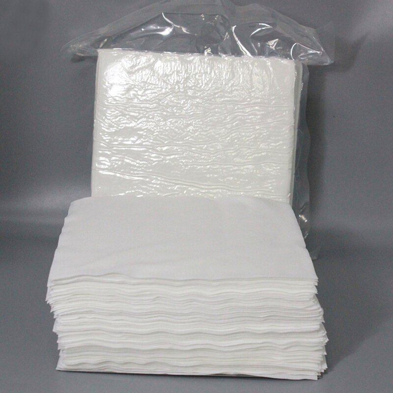 Cleanroom Wiper Factory - OEM/ODM Custom Microfiber Nonwoven White Dispenser