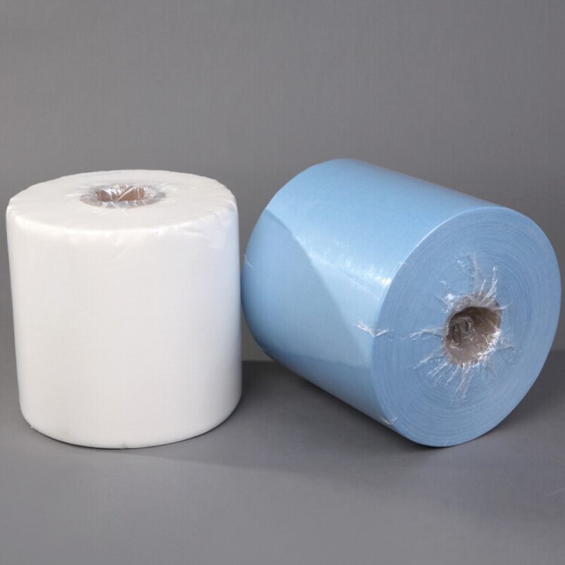 Cleaning Wipe Roll Factory - High Quality Industrial Nonwoven Wipe Roll Printhead