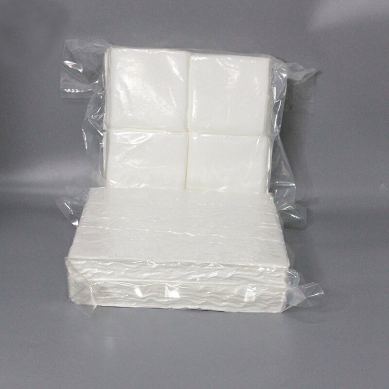 Cleanroom Wiper Factory - OEM/ODM Custom Microfiber Nonwoven White Dispenser