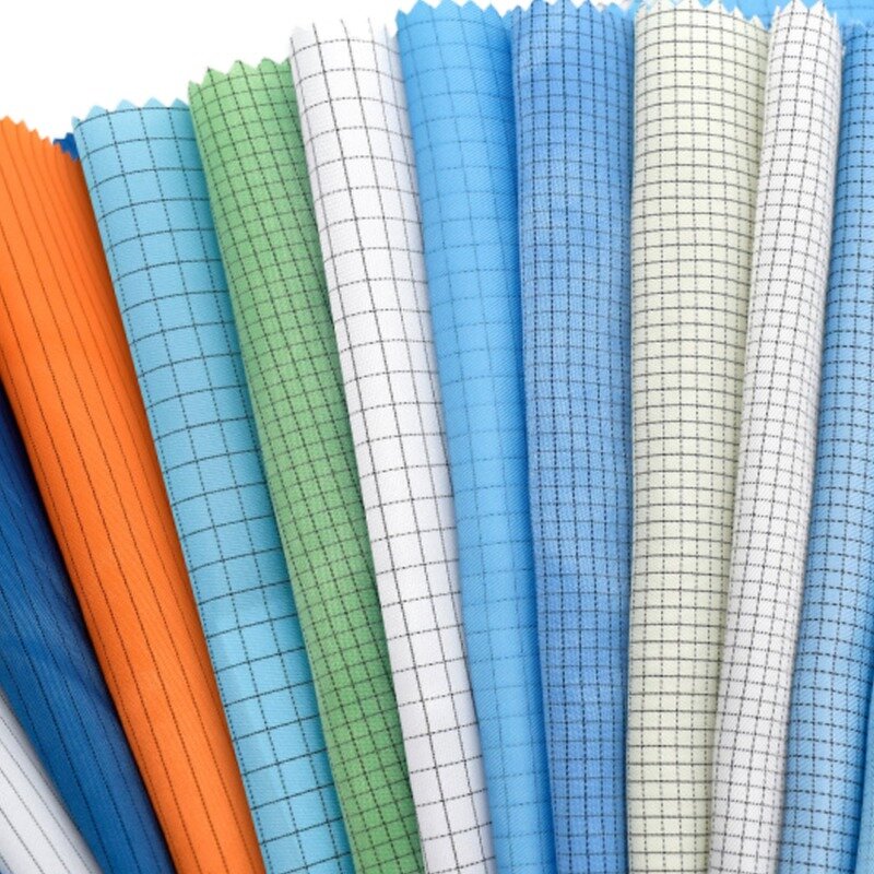 ESD Antistatic Fabric Factory - 100% Polyester Taffeta Iridescent 190T 210T Lining