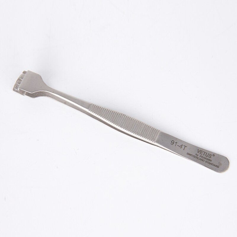 VETUS Tweezers Factory - Anti-Magnetic Stainless Steel Fingered Paddle for Wafers