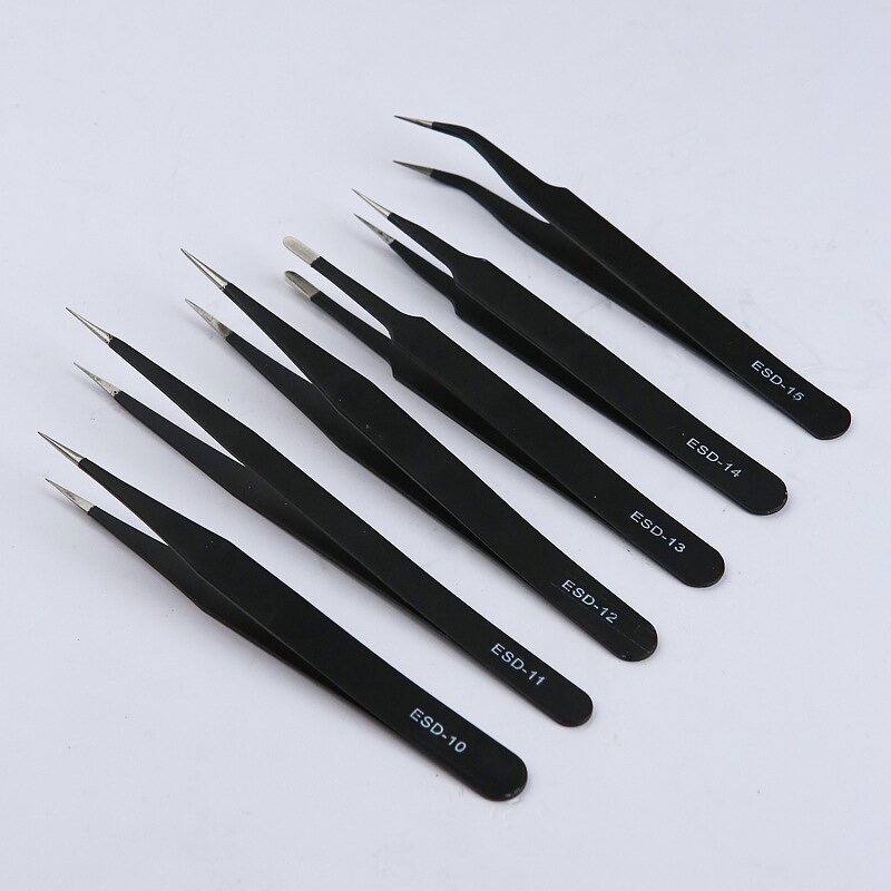 ESD Tweezers Factory - High Quality Vetus Precision Stainless Electro Static Discharge Safe