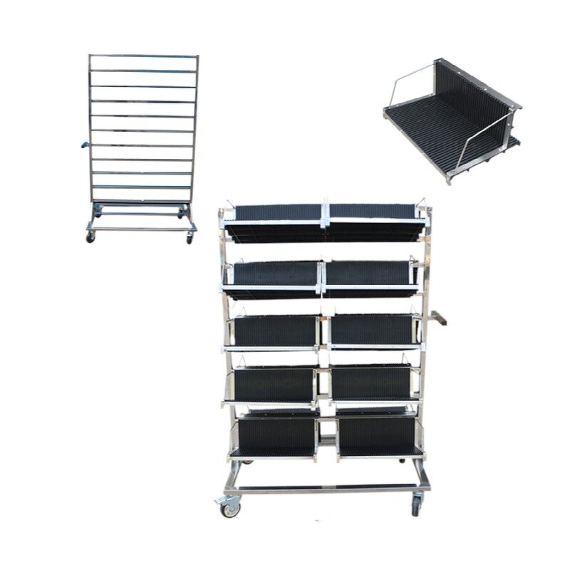 ESD Turnover Vehicle Factory - Manufacturer Direct Sales Mobile Anti-Static Stainless Steel