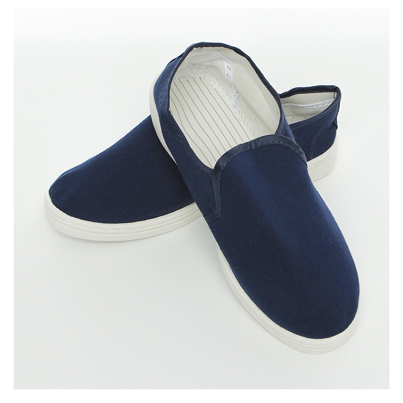 ESD Shoes Factory - Men's Antistatic Cleanroom PU Sole Canvas Upper Safety