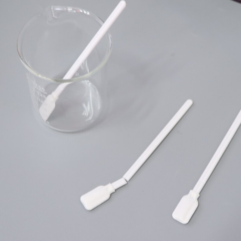 Cleanroom Swabs Factory - Manufacture Wholesale PP Handle 2-ply Polyester Head