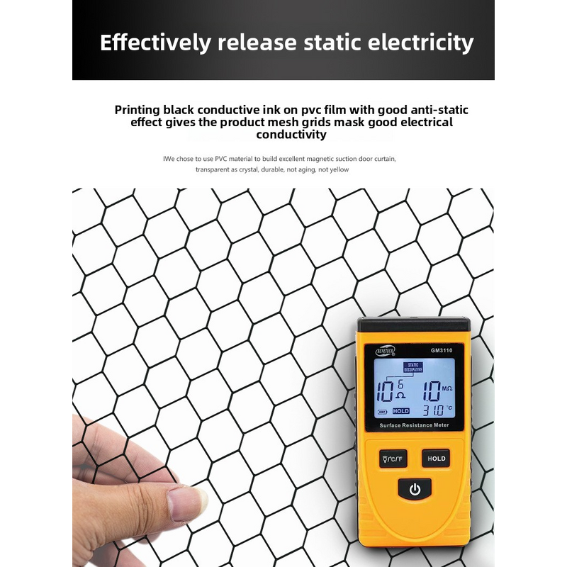 ESD Anti-static PVC Curtain Factory - High Quality Transparent for Cleanroom Industry