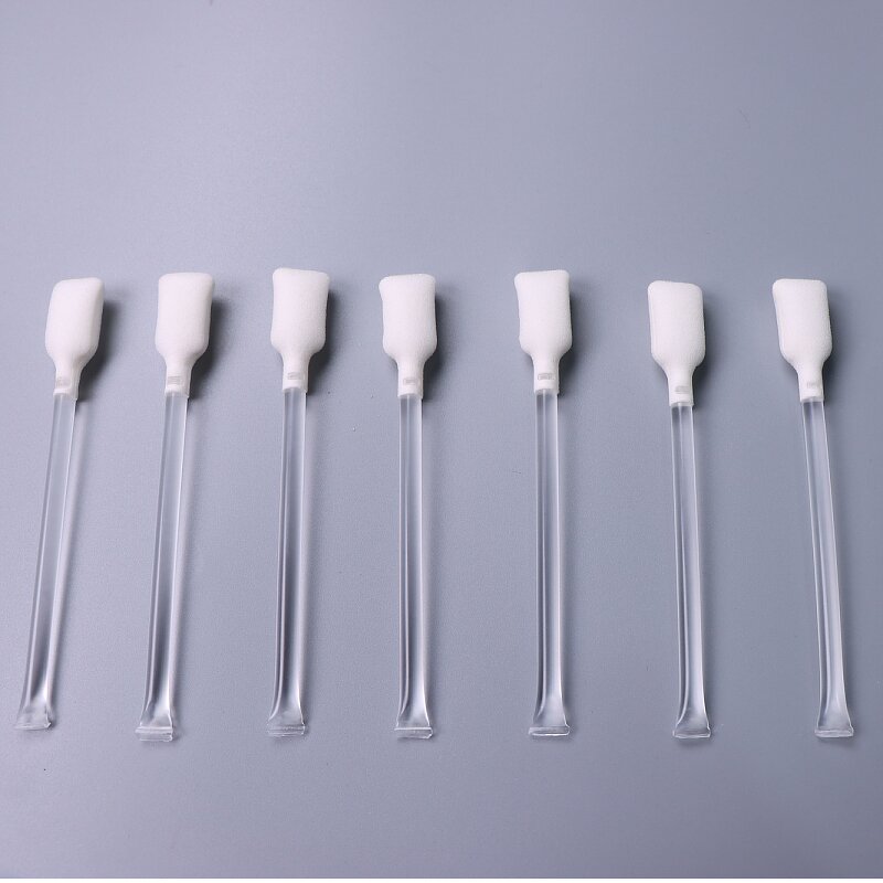 Pre-saturated Swab Factory - OEM/ODM 100% IPA Foam Double Layer Paddle PU Handle