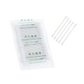 Cleanroom Swabs Factory - OEM/ODM Double Cotton Paper Shaft Pointed Tip Lint Free