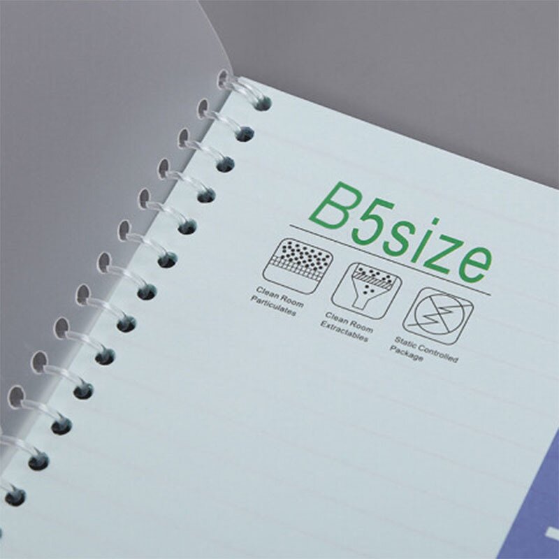 Dust-Free Cleanroom Note Book Factory - Official A4 A5 A6 Graph Line 50 Sheets