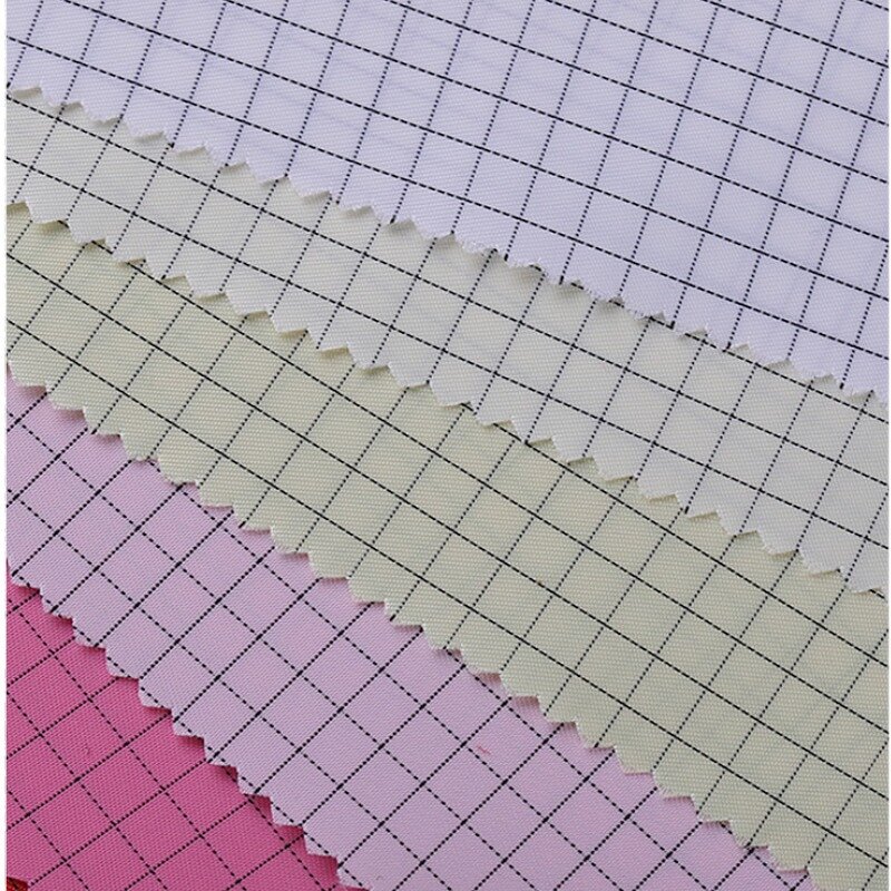 ESD Antistatic Fabric Factory - Suzhou Manufacture Wholesale 100D 0.5cm Grid