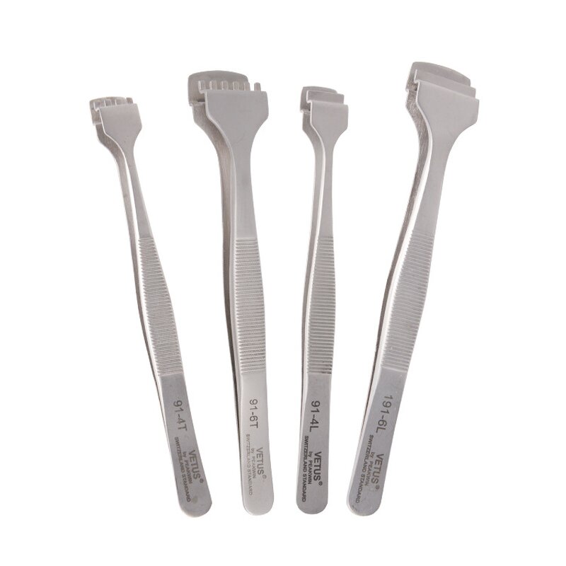 Wafer Tweezers Factory - VETUS 91-4L5L Superior Control Ultra-Precise 302 Stainless