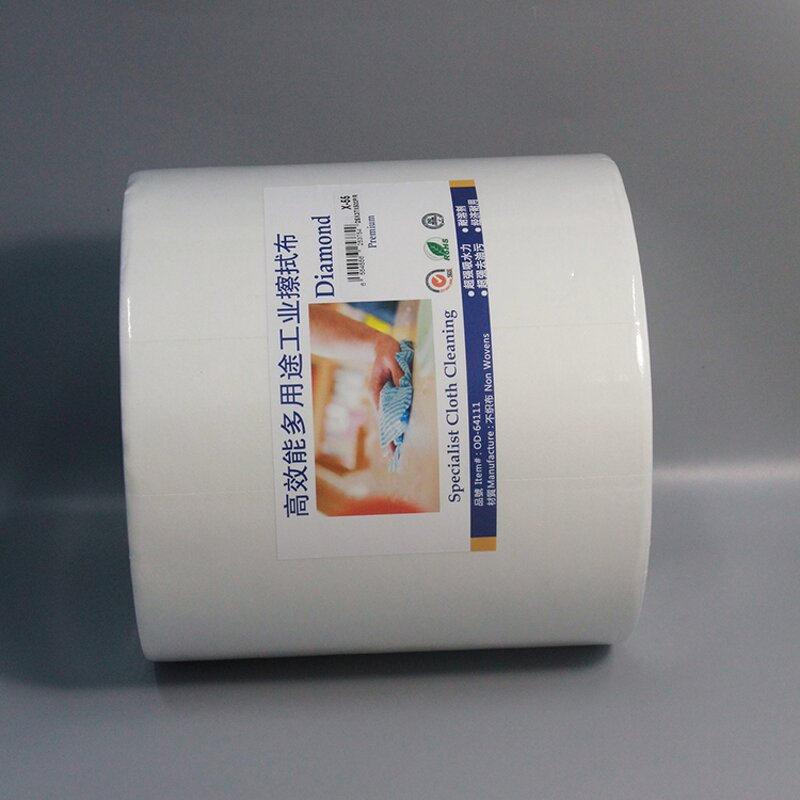 Cleanroom Paper Roll Wipes Factory - High-Quality Nonwoven for Industrial 500PCS