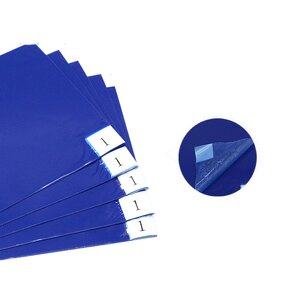 Sticky Floor Mat Factory - OEM/ODM 18"*36" Dust Free Washable Blue Cleanroom