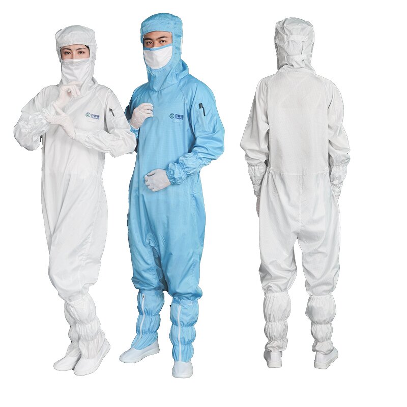 ESD Lab Coat Factory - OEM/ODM Antistatic Unisex Cleanroom Type 2 with Hood