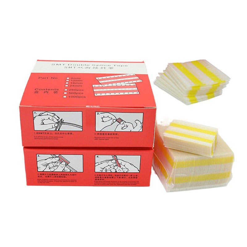 SMD Cover Tape Extender Factory - 8mm with Double Sided Tape Safety Product Connection