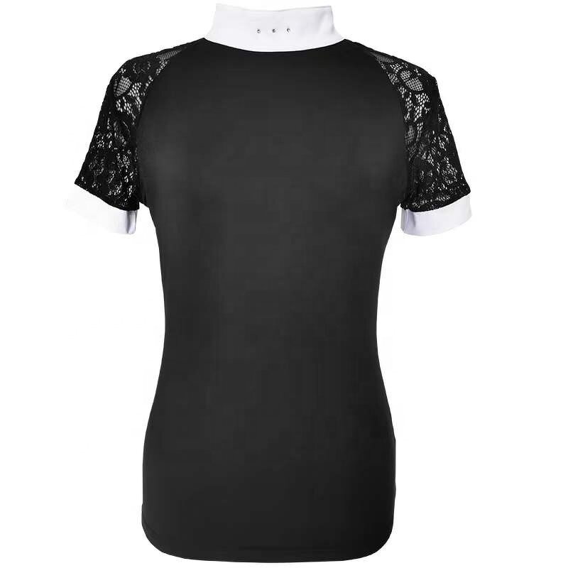 Equestrian Shirt Manufacturer - OEM Women Horse Riding Show Competition Tops