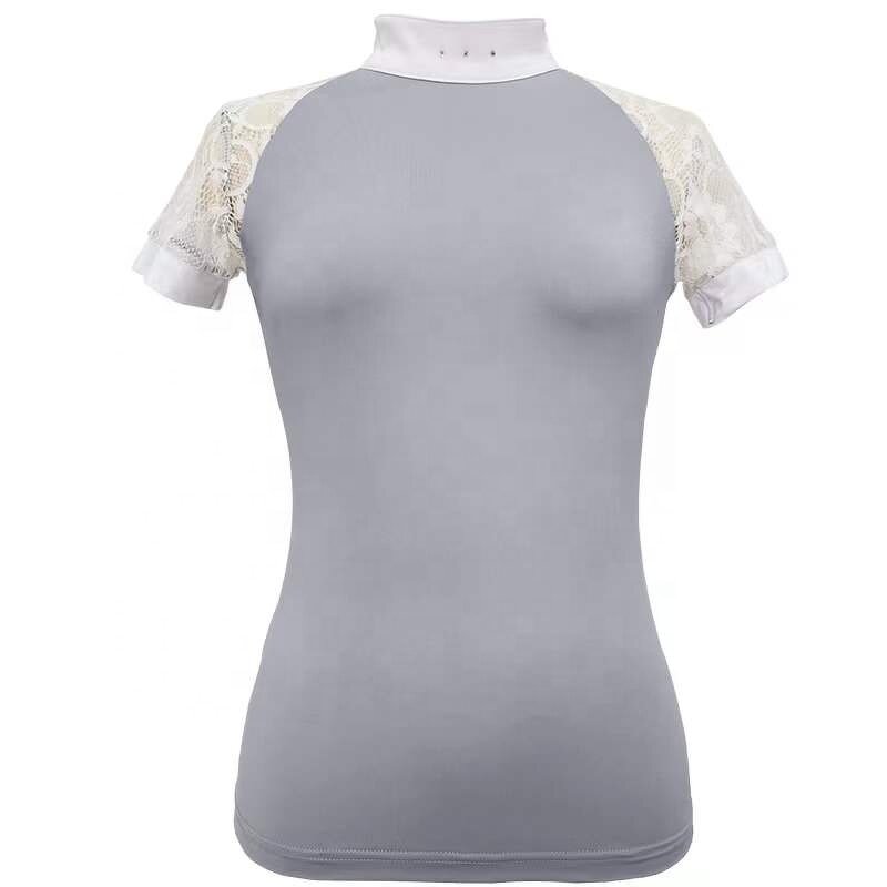 Equestrian Shirt Manufacturer - OEM Women Horse Riding Show Competition Tops