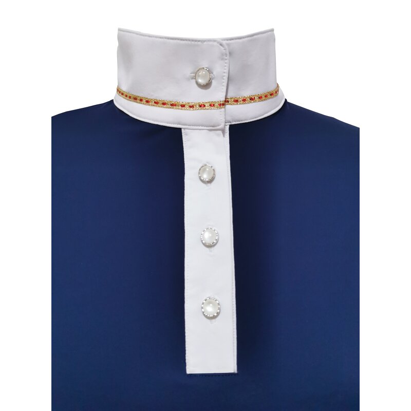 Equestrian Shirt Manufacturer - OEM Custom Long Sleeves Light Weight Coolmax Polo