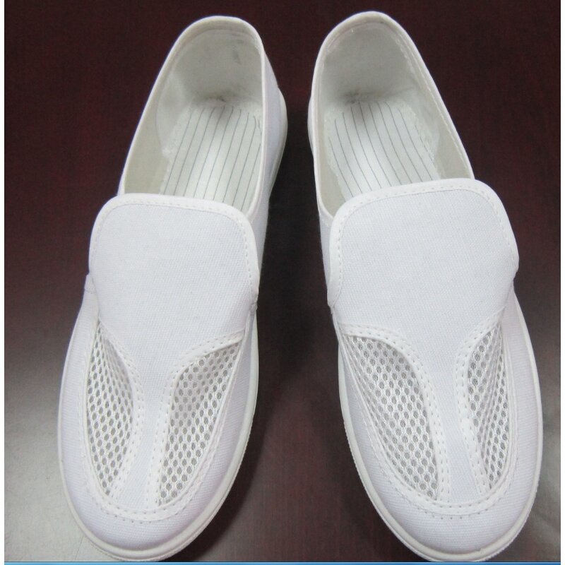 ESD Boots Factory - OEM Antistatic PVC PU Shoes Four Holes Protective Workplace