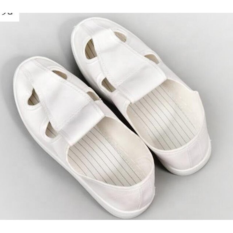 ESD Boots Factory - OEM Antistatic PVC PU Shoes Four Holes Protective Workplace