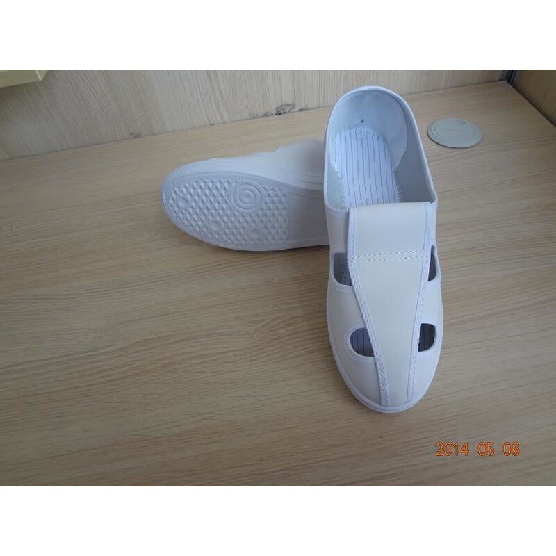 ESD Boots Factory - OEM Antistatic PVC PU Shoes Four Holes Protective Workplace