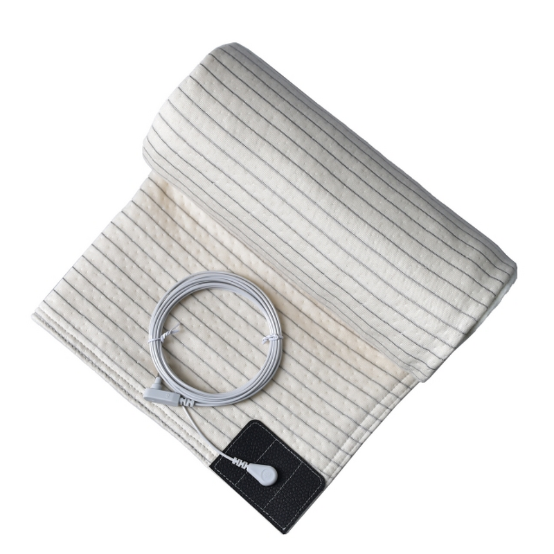 Grounded Throw Manufacturer - OEM Earth Connected Silver Fiber with US Cord