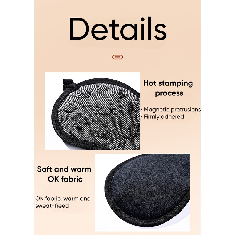 Eye Mask Factory - OEM Hot Selling Customized Magnetic Shading Soft Non Reversible