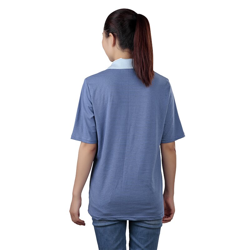 ESD Polo T-shirt Manufacturer - OEM Customized Good Breathability Antistatic Design