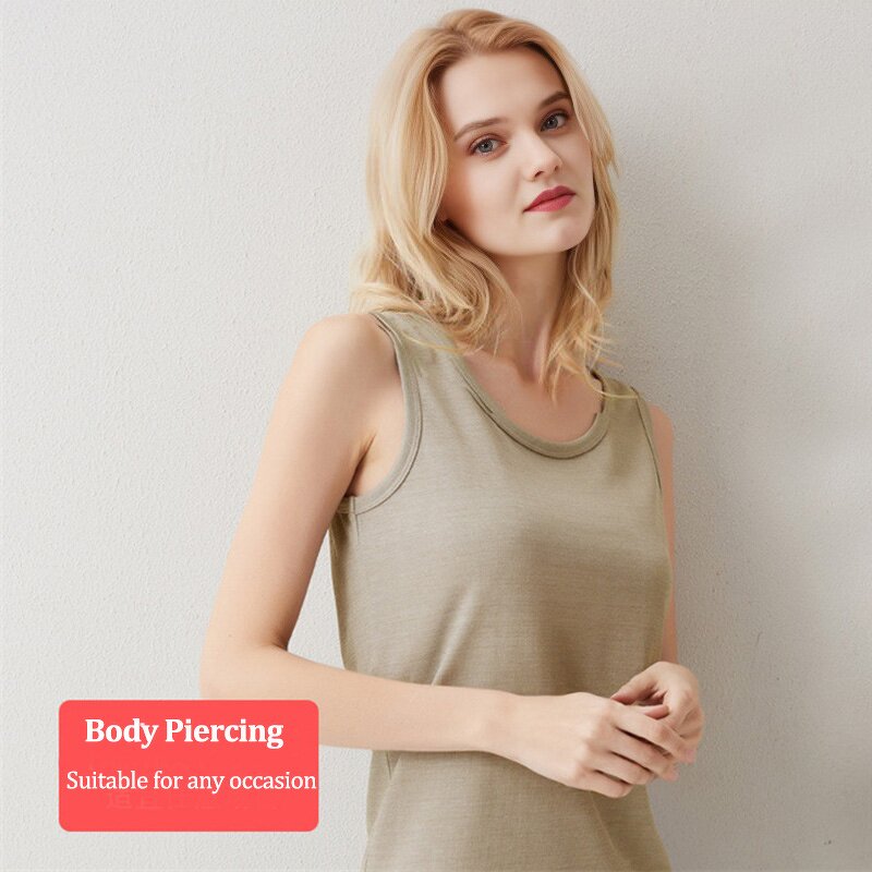 EMF Shielding Vest Manufacturer - OEM Dropshipping Women's Silver Fiber Anti-Electromagnetic