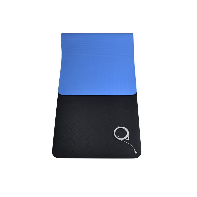 Yoga Mat Manufacturer - OEM Custom Logo Exercise Fitness Pad with 15ft Cord