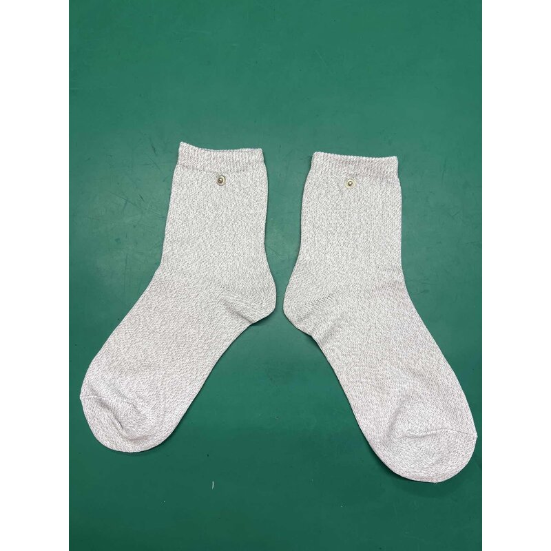 EMF Shielding Socks Factory - OEM Unisex Organic Cotton Conductive Silver