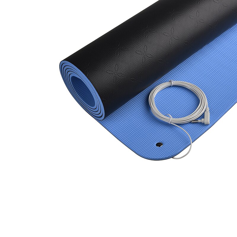 Yoga Mat Manufacturer - OEM Custom Logo Exercise Fitness Pad with 15ft Cord